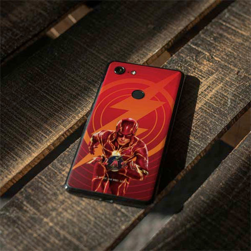 DC Comics The Flash Movie: Flash in Motion Google Pixel 3 Skin